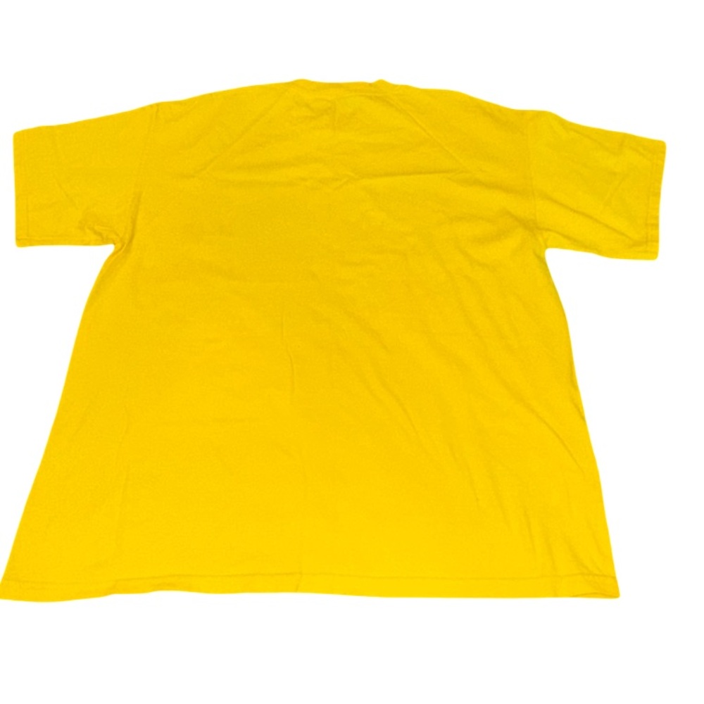 Anvil Bright Yellow T-Shirt - Picture 2 of 4